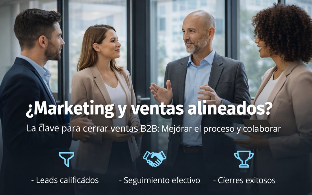 La importancia de alinear marketing y ventas